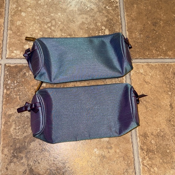 ESTEE LAUDER Makeup/Cosmetic/Skincare Assorted Zipper Bags Bundle Set of 2 - Picture 1 of 8